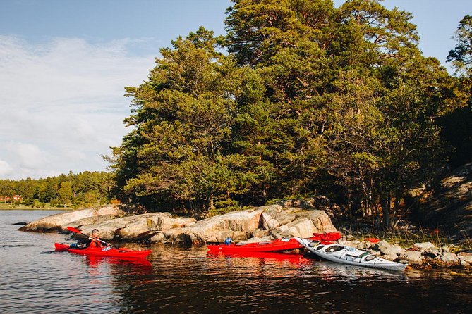 3-day kayaking adventure around Vaxholm in Stockholm Archipelago - self guided - Island options you can plan around: Grinda, Gällnö, Norrgårdsön, Boda