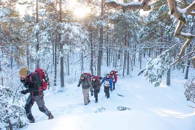 Snowshoe Winter Hike from Stockholm - Snowshoes, ice cleats, and the first tutorial that prevents problems