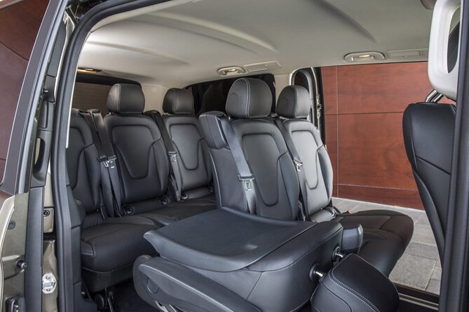 Stockholm City Departure Private Transfer to Stockholm Port by Luxury Van - The Luxury Van Setup: Mercedes V-Class Style, Up to 4 People