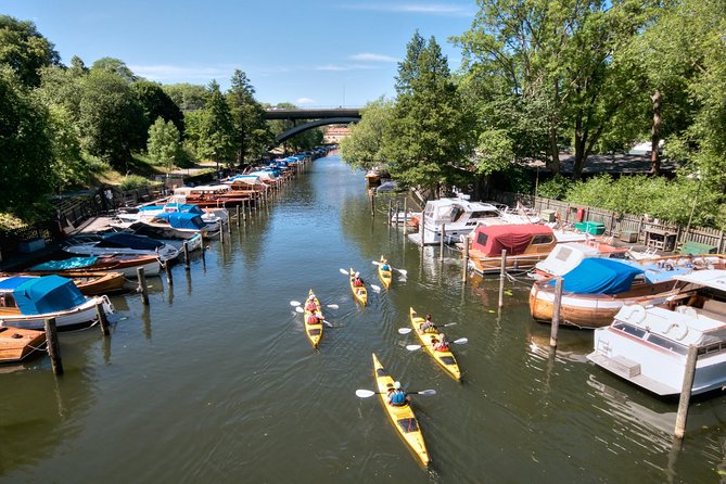 Stockholm City Evening Kayak Tour - The Swedish Midsummer meal: tradition plus a logistical feat