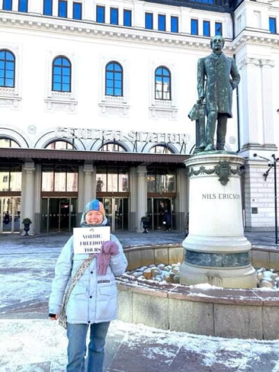 Stockholm: Modern City Walking Tour with Local Guide - City Hall to Parliament: the “power-and-progress” corridor